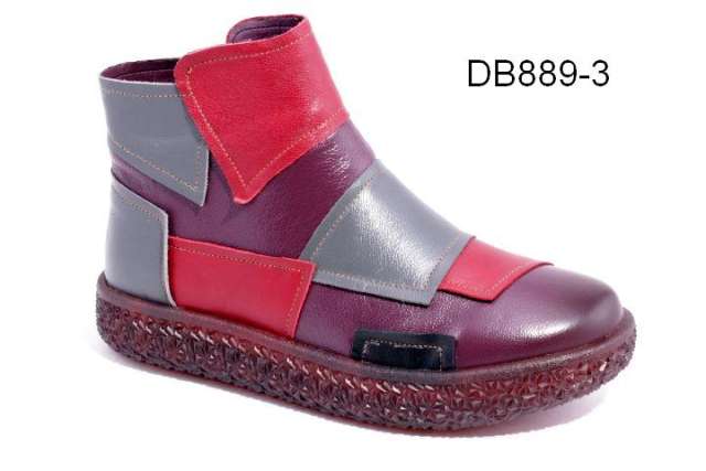 OEM-Women Leather Boots DB889