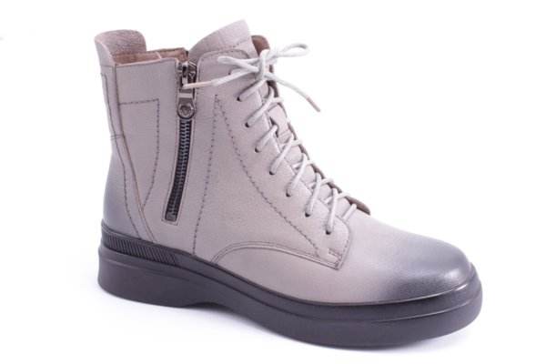 OEM-Women Leather Boots D2808E