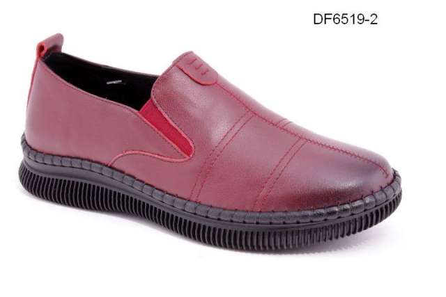 OEM-Women Leather Shoes DF6519