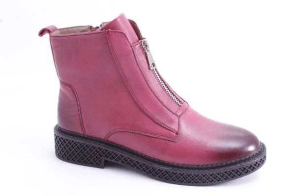 OEM-Women Leather Boots D27123E