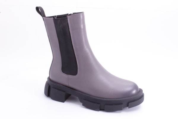 OEM-Women Leather Boots DF50026