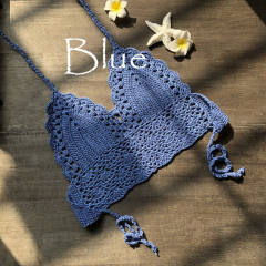 Crochet Bikini Bras For Women Knit Beachwear PQ6905