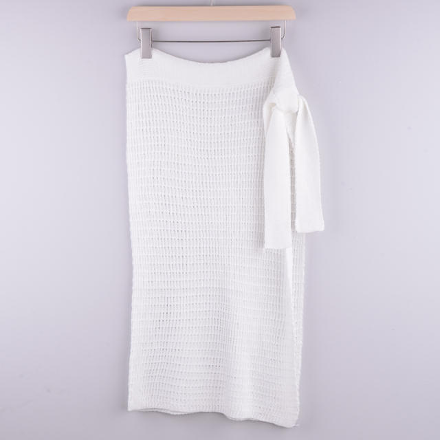 Summer Crochet Skirt For Women Knit Beachwear PQZ010