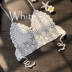 Crochet Bikini Bras For Women Knit Beachwear PQ6905