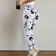 Colorful Digital Print Leggings Bubble Butt Yoga Outfits Women Activewear PQP1002A