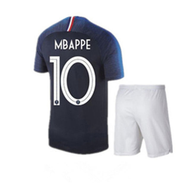 2018 France Soccer Jersey for Kid Football Maillot Uniforms PQFR002