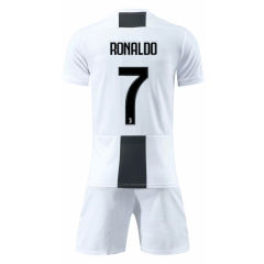 Kid Cristiano Ronaldo Soccer Tops CR Juventus Shirts Football Jersey PQJV002