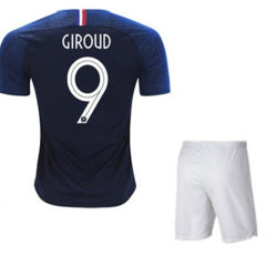 2018 France Soccer Jersey for Kid Football Maillot Uniforms PQFR002
