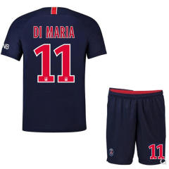 Kids Paris Saint-Germain F.C Soccer Tops PSG Football Jersey PQPS002