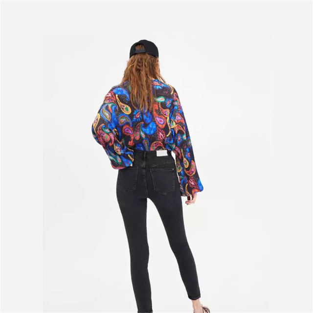 Black Fashion Denim Trousers Sexy High Waist Jeans For Women PQTOP323