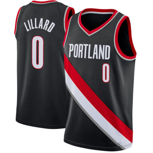 Damian Lillard Kits Portland Basketball Jersey Trail Blazers Basketball Uniform PQDL001A