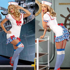Cosplay Halloween Navy Uniform Sexy Cosplay Sailor Costume PQ80680