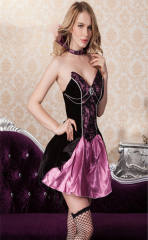 Vampire Evil Queen Costume Magic Uniform Sexy Witch Costume PQ80749