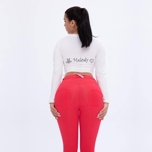 Original Factory Quality Camouflage Mid Waist Bubble Butt Knit Pants PQANZ-MWDDK001F