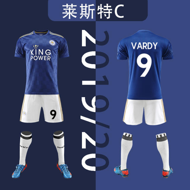 2019/2020 Season Leicester City F.C. Football Tops Soccer Jersey PQLC001