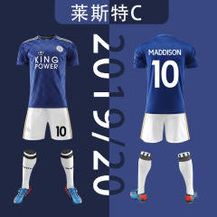 2019/2020 Season Leicester City F.C. Football Tops Soccer Jersey PQLC001