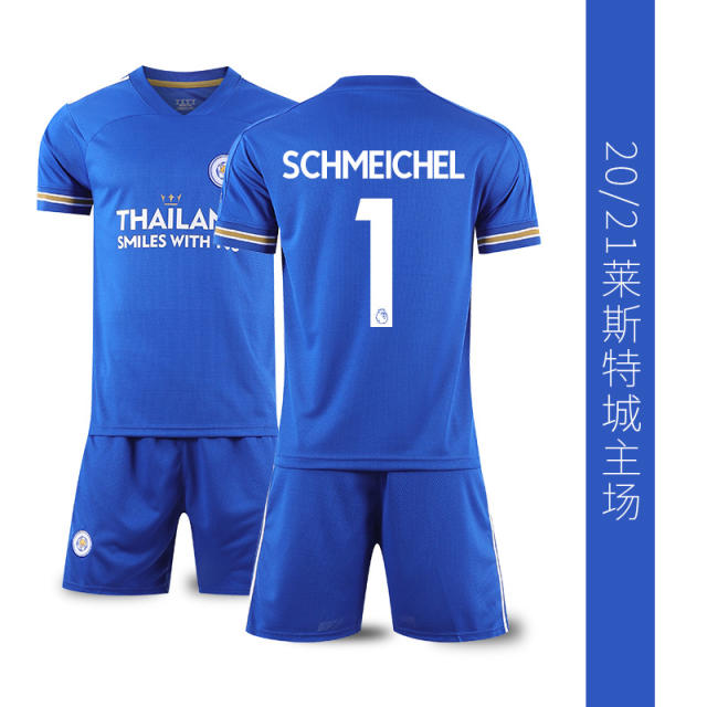 2020/2021 Premier League Football Tops Leicester City F.C. Soccer Jersey PQLC002