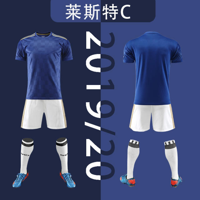 2019/2020 Season Leicester City F.C. Football Tops Soccer Jersey PQLC001