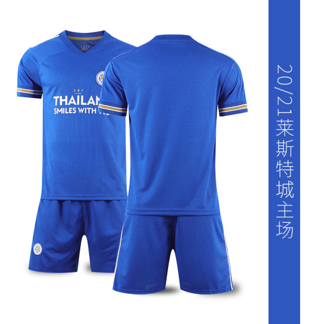 2020/2021 Premier League Football Tops Leicester City F.C. Soccer Jersey PQLC002