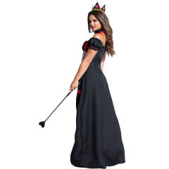 Halloween Cosplay Fancy Dress Carnival Queen of Hearts Costume PQ00018B
