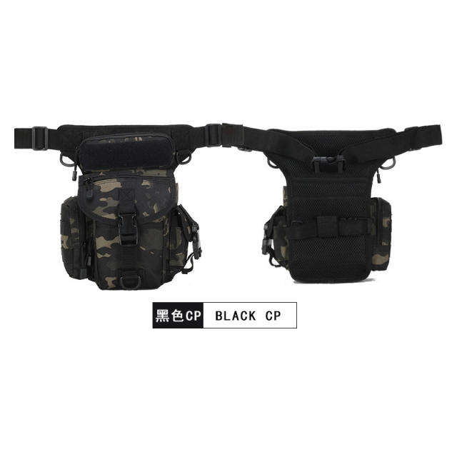 Jungle Digital Tactical Waist Packs Drop Leg Bag for Men Ourdoor Backpacks PQ1003C