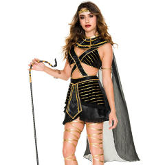 Halloween Cosplay Costume Queen of Ancient Egypt Fancy Dress PQ1415