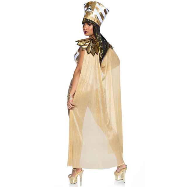 Sexy Halloween Costume Queen of Ancient Egypt Cosplay Uniform PQ1405