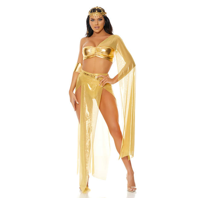 Queen of Ancient Egypt Uniform Sexy Halloween Costume PQ1415