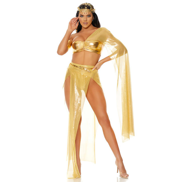 Queen of Ancient Egypt Uniform Sexy Halloween Costume PQ1415