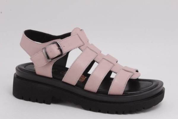 OEM-Women Leather Sandals DF2205