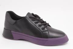 OEM-Women Leather Shoes DF2224B