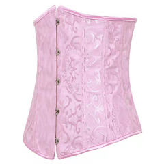 Glue Bone Underbust Corset For Women Sexy Gothic Corselet PQ7055B