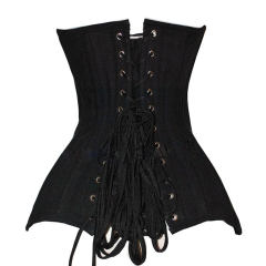 Steel Bone Overbust Corset For Women Sexy Gothic Palace Corselet PQ1038
