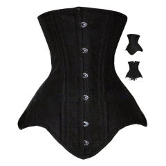 Steel Bone Overbust Corset For Women Sexy Gothic Palace Corselet PQ1038