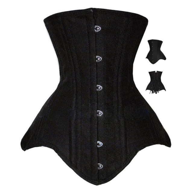 Steel Bone Overbust Corset For Women Sexy Gothic Palace Corselet PQ1038