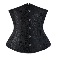 Glue Bone Underbust Corset For Women Sexy Gothic Corselet PQ7055B