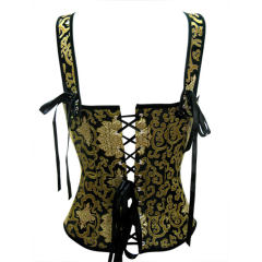 Green Court Overbust Corselet For Women Sexy Corset PQT014