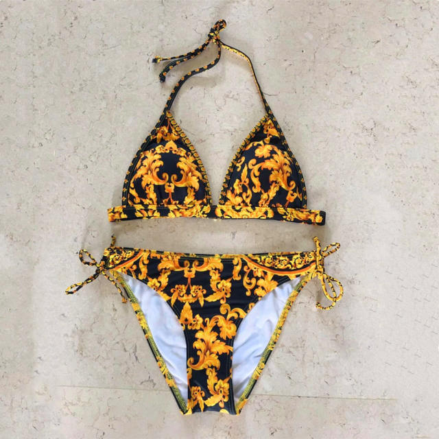 Floral Print Bikini for Women Sexy Padded Swimwear PQ1841B