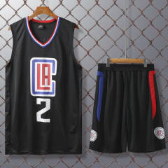 Los Angeles Clippers Basketball Clothing Kawhi Leonard Outfit Basketball Team Jersey PQKL002A