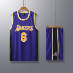 Los Angeles Lakers Basketball Clothing James Outfit Basketball Team Jersey PQLB005