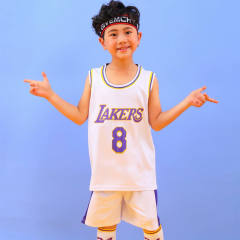 Famous Basketball Stars Sport Outfit For Kids Basketball Team Jersey PQBT789