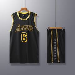 Los Angeles Lakers Basketball Clothing James Outfit Basketball Team Jersey PQLB005
