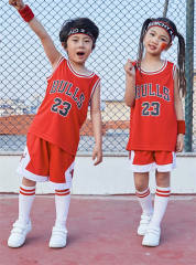 Famous Basketball Stars Sport Outfit For Kids Basketball Team Jersey PQBT789