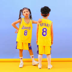 Famous Basketball Stars Sport Outfit For Kids Basketball Team Jersey PQBT789
