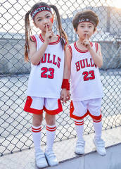 Famous Basketball Stars Sport Outfit For Kids Basketball Team Jersey PQBT789