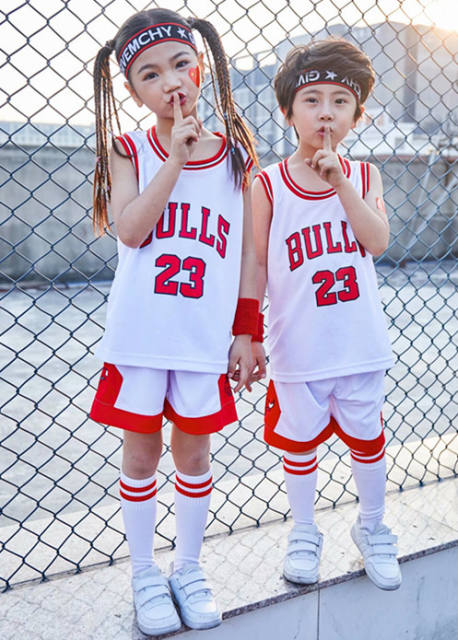Famous Basketball Stars Sport Outfit For Kids Basketball Team Jersey PQBT789