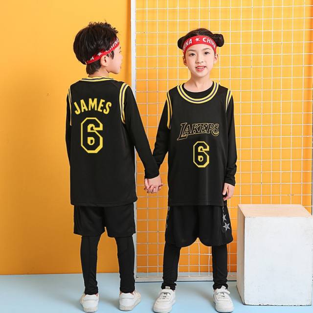 Famous Basketball Stars Sport Outfit For Kids Basketball Team Jersey PQBT789