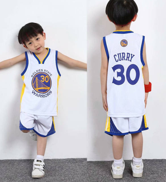 Famous Basketball Stars Sport Outfit For Kids Basketball Team Jersey PQBT789