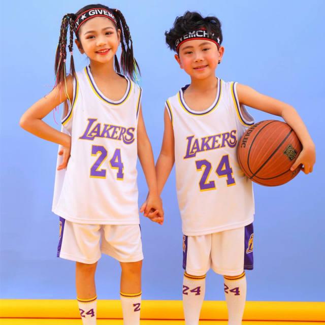 Famous Basketball Stars Sport Outfit For Kids Basketball Team Jersey PQBT789