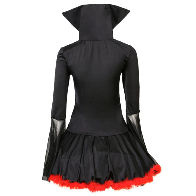 Black Halloween Evil Fancy Dress Carnival Haunted House Costume PQ113B